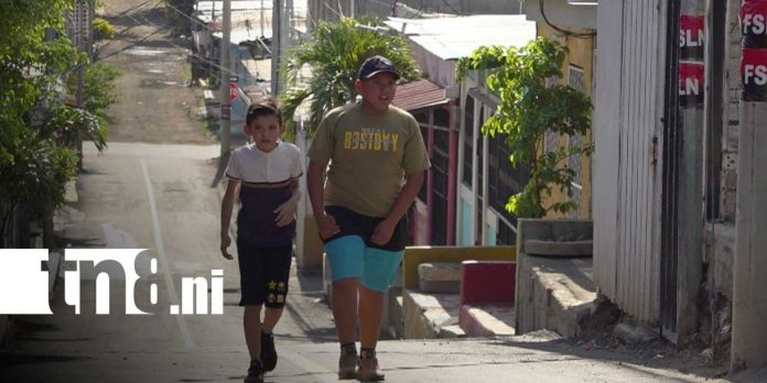 Foto: Managua transforma barrio Hugo Chávez/TN8