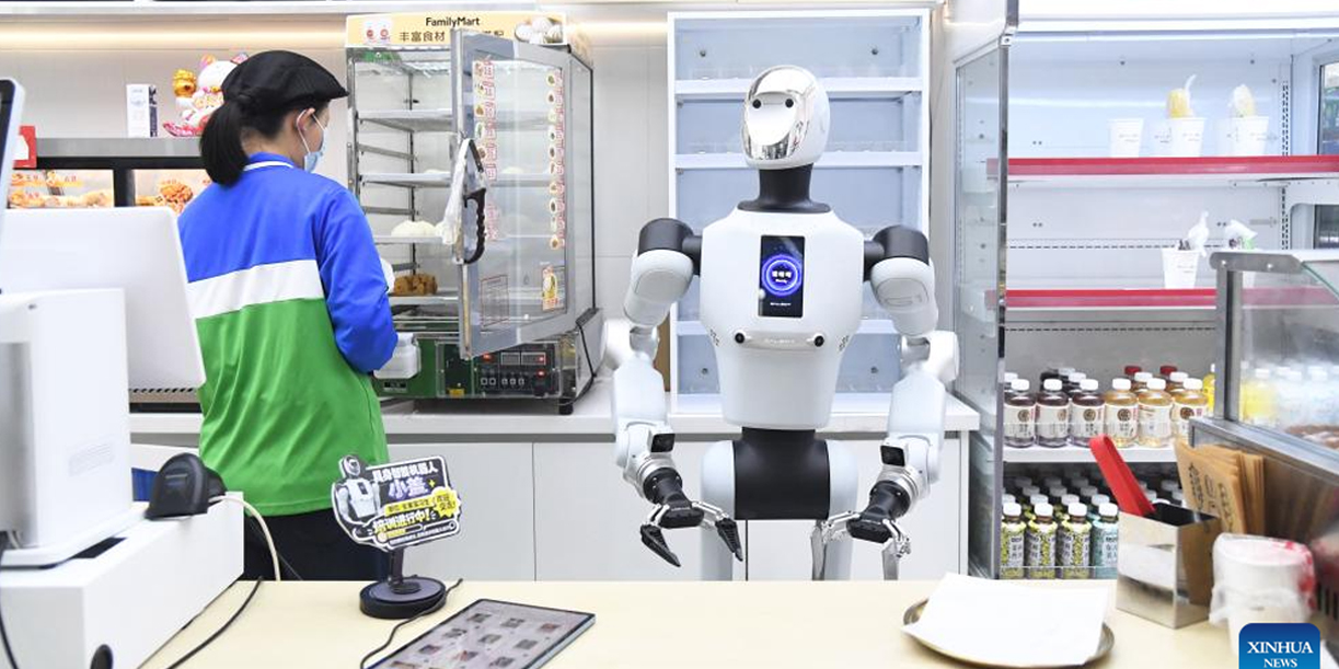 Foto: Robot humanoide trabaja en comercio minorista en China /Cortesía