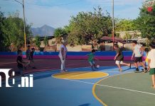 FOTO: Juventud estrena cancha renovada en Nandaime/ TN8