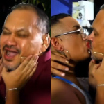 ¡No aguanta nada! El Tío Caldera besa a la Danny Salazar en vivo FOTO: Reality reúne a varios influencers en Nicaragua/CORTESÍA