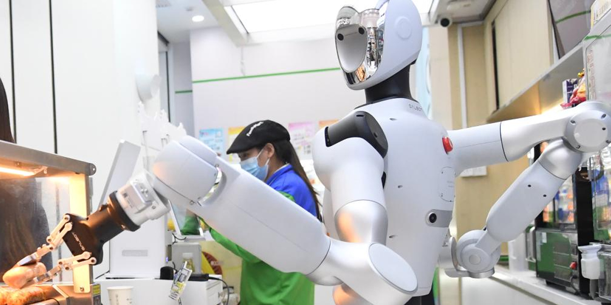 Foto: Robot humanoide trabaja en comercio minorista en China /Cortesía