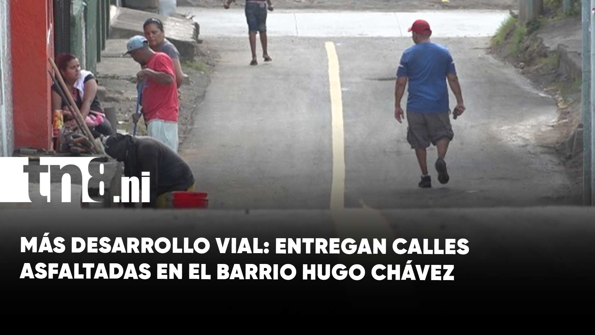 Alcaldía de Managua entrega nuevas calles asfaltadas en el barrio Hugo ...