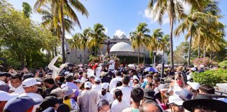 Foto: Viacrucis penitencial de Managua
