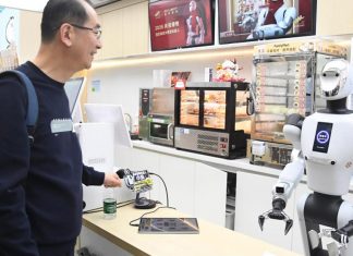 Foto: Robot humanoide trabaja en comercio minorista en China /Cortesía