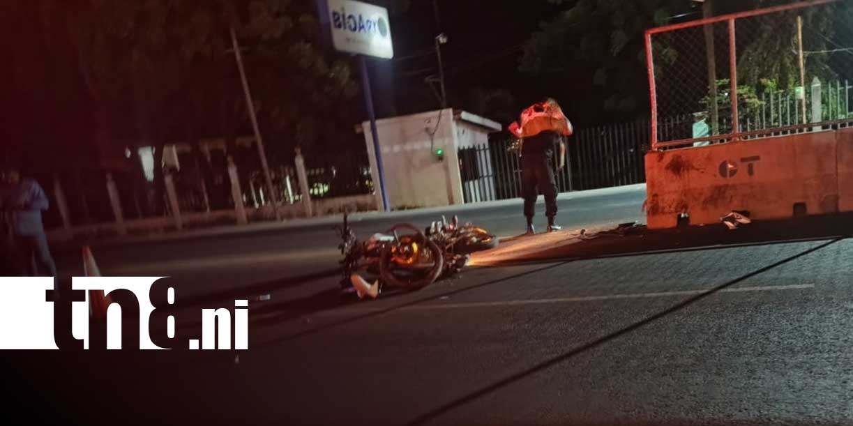 Foto: Motociclista muere en choque en León–Chinandega/TN8