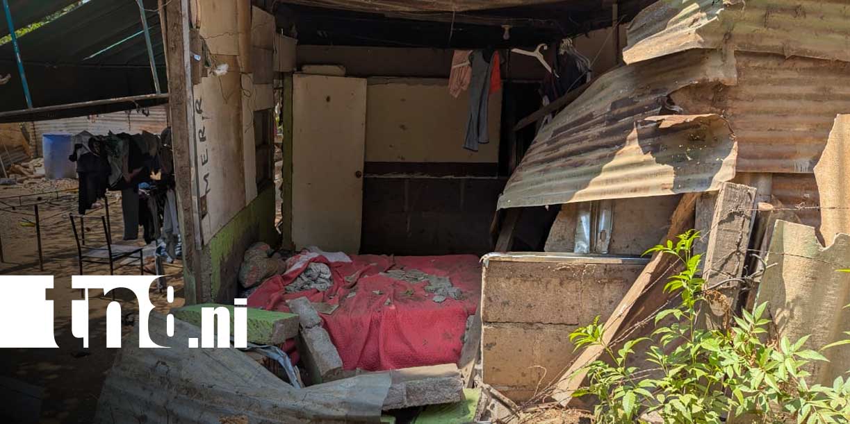 Foto: Caponera sin frenos se estrella contra vivienda en Managua/TN8