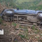 Conductor pierde el control y provoca accidente mortal en Nueva Segovia Foto: Conductor pierde el control y provoca accidente mortal en Nueva Segovia/ TN8