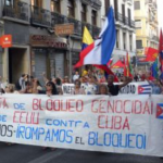 Foto: España: protestarán contra bloqueo a Cuba en Madrid/Cortesía