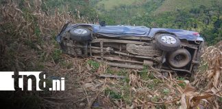 Foto: Conductor pierde el control y provoca accidente mortal en Nueva Segovia/ TN8