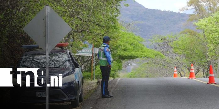 Foto: Madriz refuerza seguridad vial/ TN8