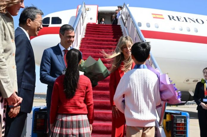 Foto: Visita a China del presidente de España, Pedro Sánchez