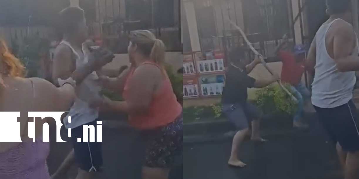 Foto: Violencia en Managua/TN8