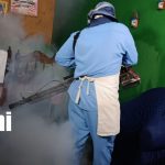 Foto:cuarta jornada antiepidémica en la capital de Managua/TN8