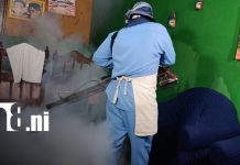 Foto:cuarta jornada antiepidémica en la capital de Managua/TN8