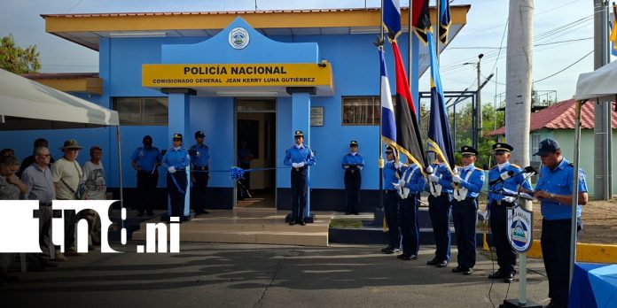 Foto: Policía Nacional inaugura delegación en el Puerto Salvador Allende en Managua/TN8