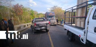 Foto: Accidente en carretera Panamericana de Estelí sorprende a pobladores/ TN8
