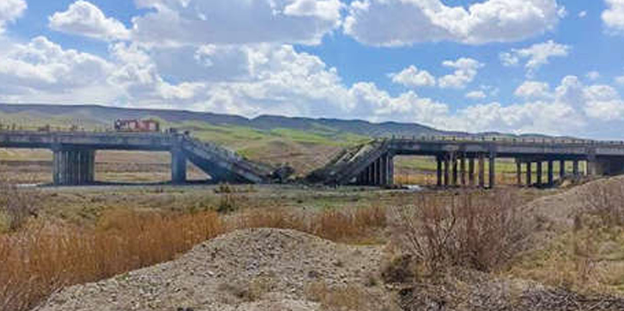 Foto: Ataque a vías férreas en Irán deja heridos/ Cortesía