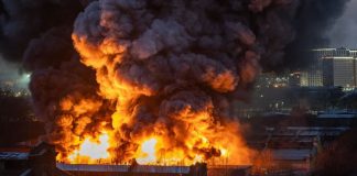 Foto: Refinería de India se incendia a un día de su inauguración /Cortesía