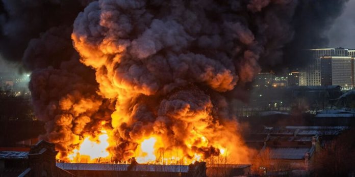 Foto: Refinería de India se incendia a un día de su inauguración /Cortesía