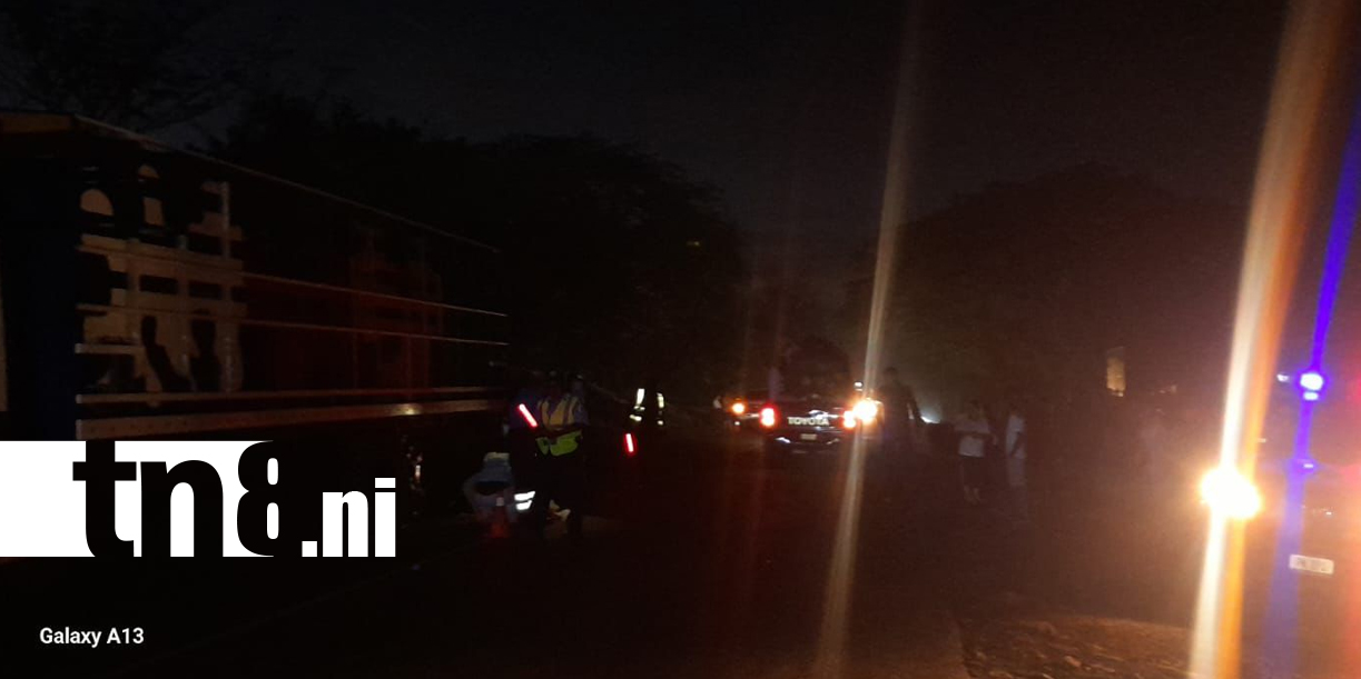 Foto: Motociclista pierde la vida tras violento choque en Chontales /TN8