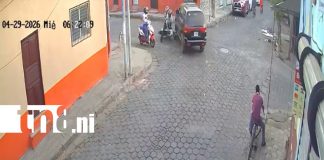 Foto: Escapan de la muerte en calle de Chinandega (VIDEO) /TN8