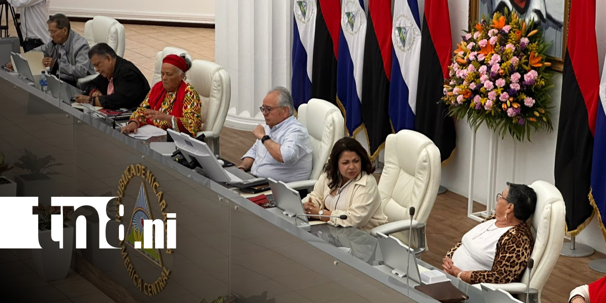 Foto: Sesión parlamentaria en Nicaragua / TN8