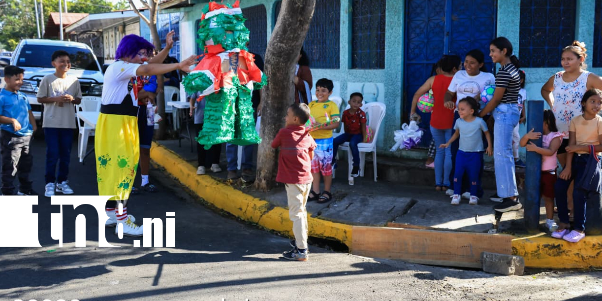 Foto: Seis cuadras nuevas cambian la vida de familias en el barrio de Managua /TN8