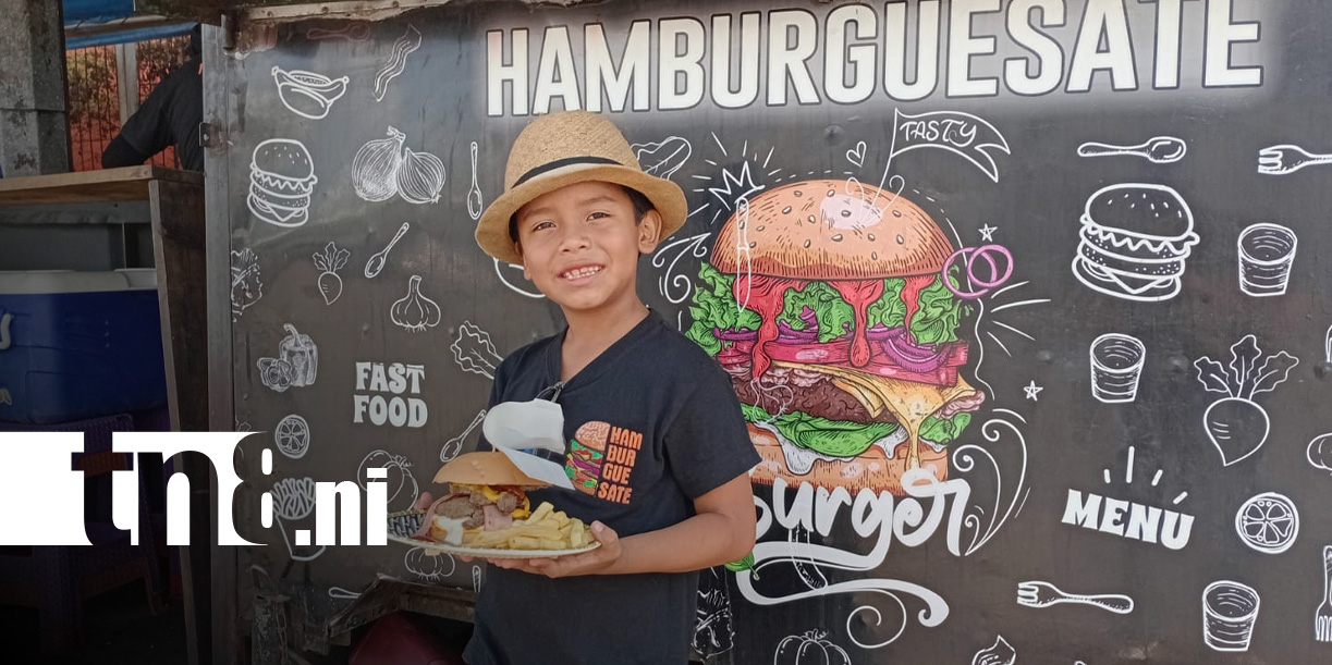 Foto: Hamburguesate, negocio de hamburguesas en Managua / TN8