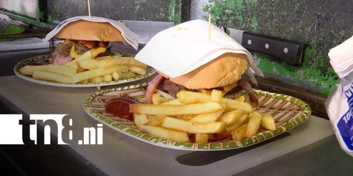 Foto: Hamburguesate, negocio de hamburguesas en Managua / TN8 Foto: Hamburguesate, negocio de hamburguesas en Managua / TN8