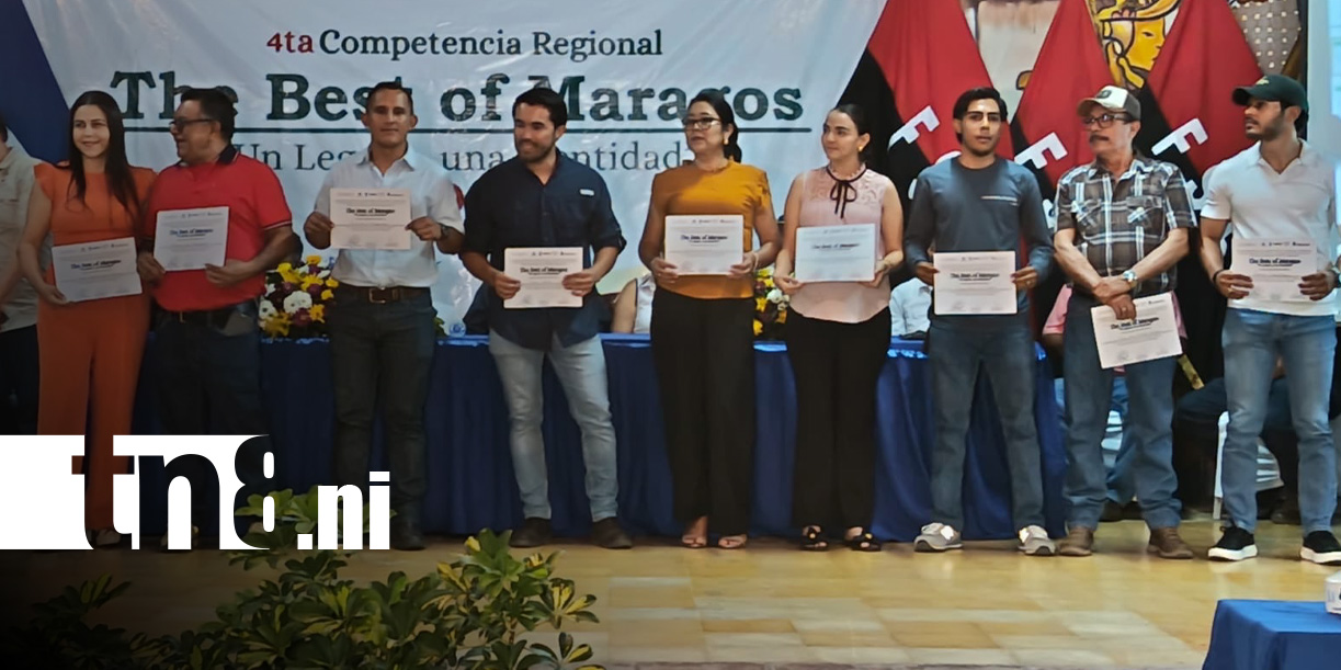 Foto: Dipilto gana primer lugar de la cuarta edición de la Competencia Regional “The Best of Maragos” / TN8