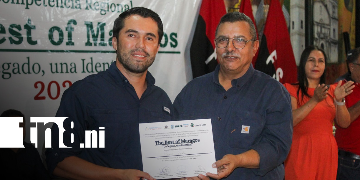 Foto: Dipilto gana primer lugar de la cuarta edición de la Competencia Regional “The Best of Maragos” / TN8