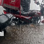 Foto: Fuerte lluvia en Managua a finales de abril / TN8