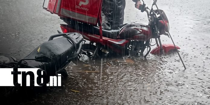 Foto: Fuerte lluvia en Managua a finales de abril / TN8 Foto: Fuerte lluvia en Managua a finales de abril / TN8