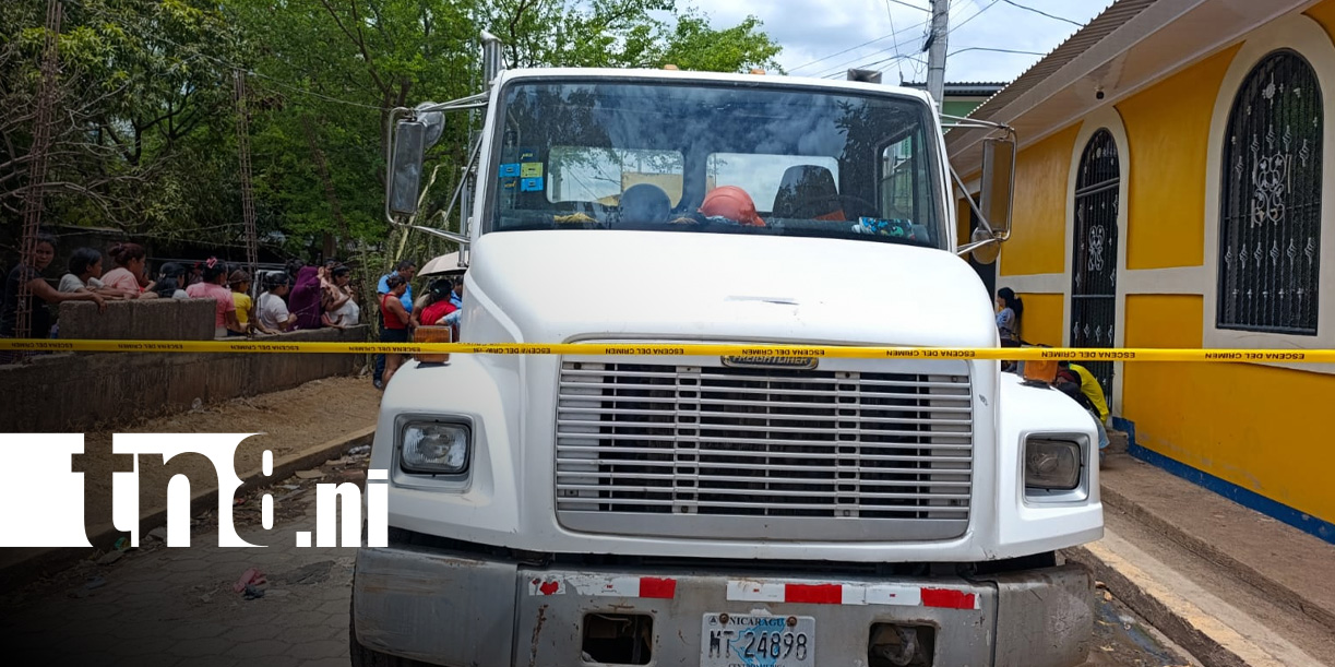 Foto: Mortal accidente con cisterna en Managua / TN8
