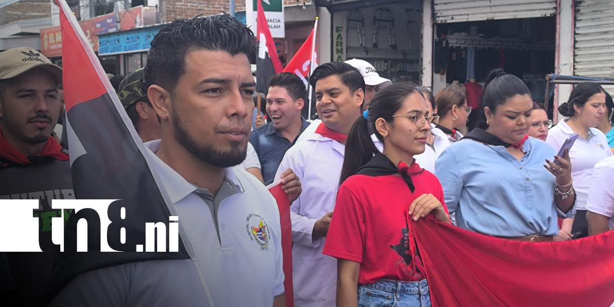 Foto: Conmemoran la Segunda Insurrección de Estelí con caminata y ofrendas florales / TN8
