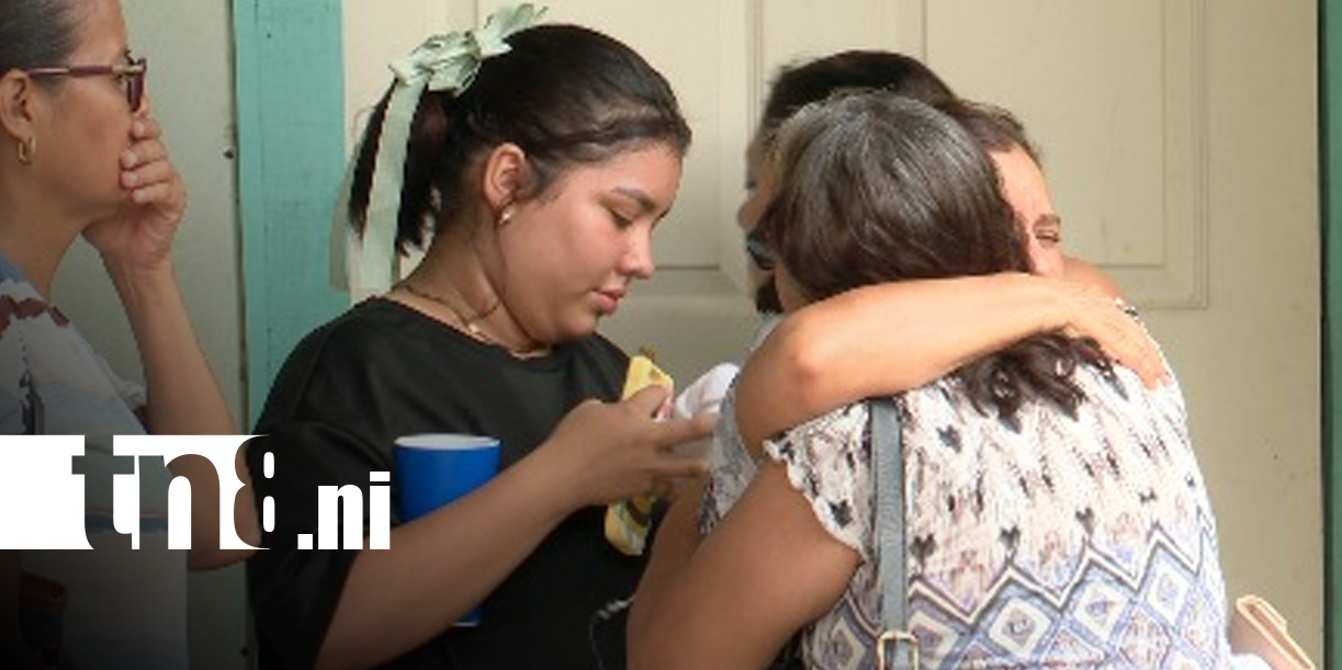 Foto: Dolor tras pérdida de dos jóvenes tras un accidente en el sector de Larreynaga, Managua / TN8