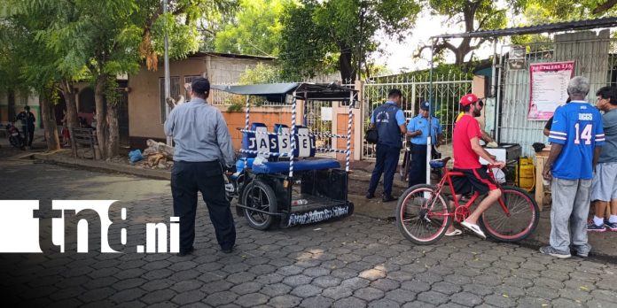 Foto: Muerte de caponero en el Distrito II de Managua / TN8 Foto: Muerte de caponero en el Distrito II de Managua / TN8
