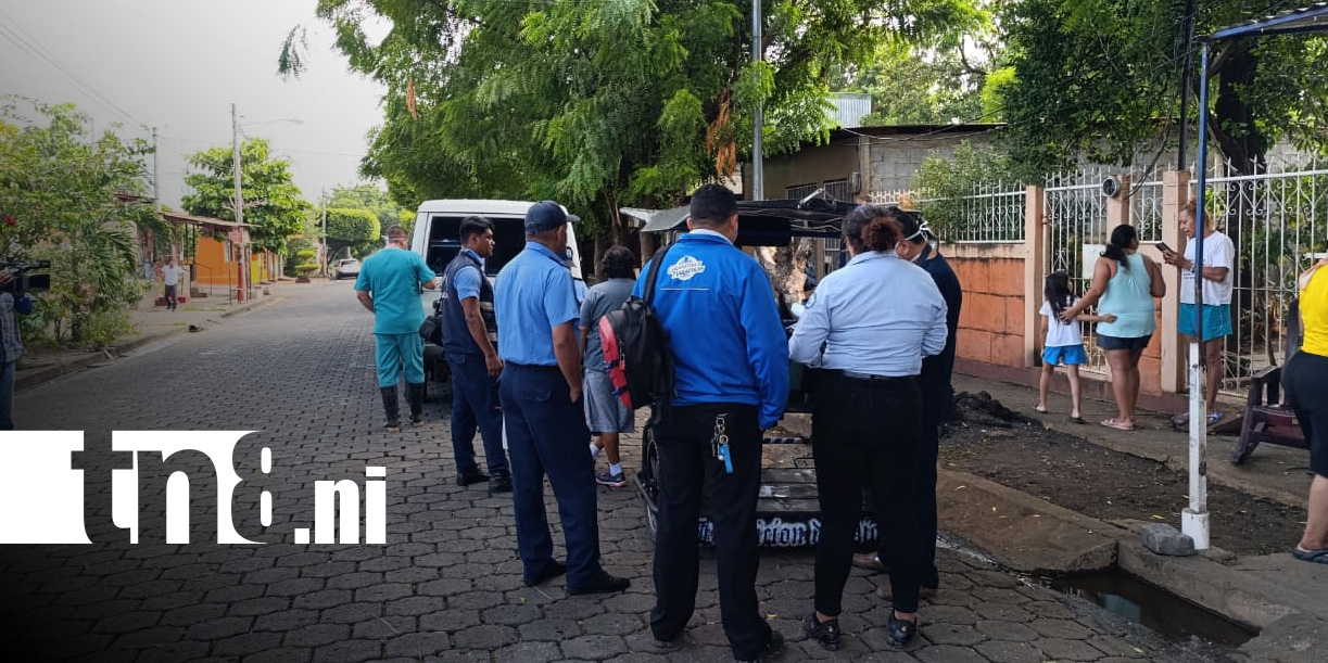 Foto: Muerte de caponero en el Distrito II de Managua / TN8