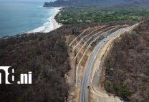 Una belleza: Entregan tercer tramo de la Carretera Costanera del Pacífico Foto: Tercer tramo de la Carretera Costanera del Pacífico de Nicaragua / TN8