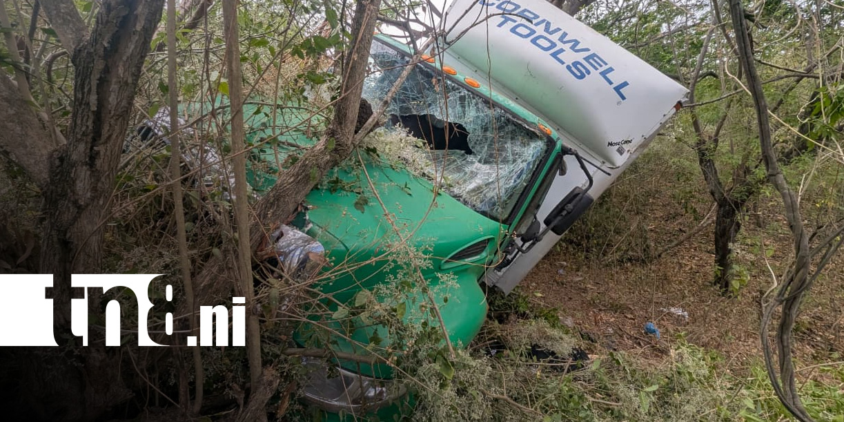 Foto: Fuerte accidente en Carretera Sur, Managua / TN8