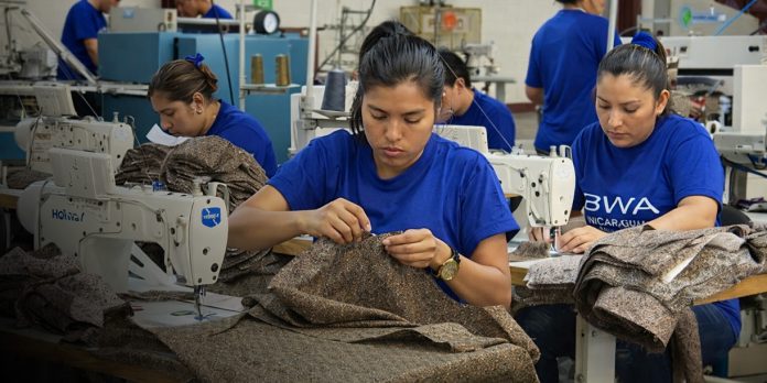 Foto: Trabajo en las zonas francas de Nicaragua