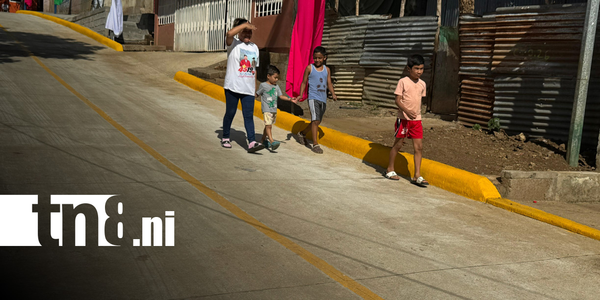 Foto: Conexión entre barrios del D-III de Managua / TN8