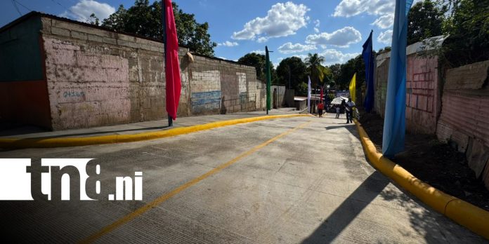 Foto: Conexión entre barrios del D-III de Managua / TN8 Foto: Conexión entre barrios del D-III de Managua / TN8