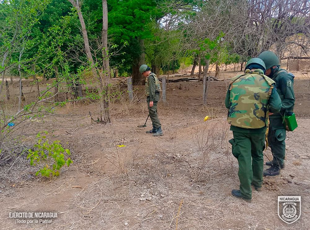 Foto: Ejército de Nicaragua en Chinandega
