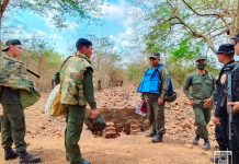Acción preventiva del Ejército evita riesgos por explosivos en Chinandega Foto: Ejército de Nicaragua en Chinandega