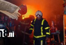 Foto: Incendio en vivienda de San Miguel, Masaya / TN8