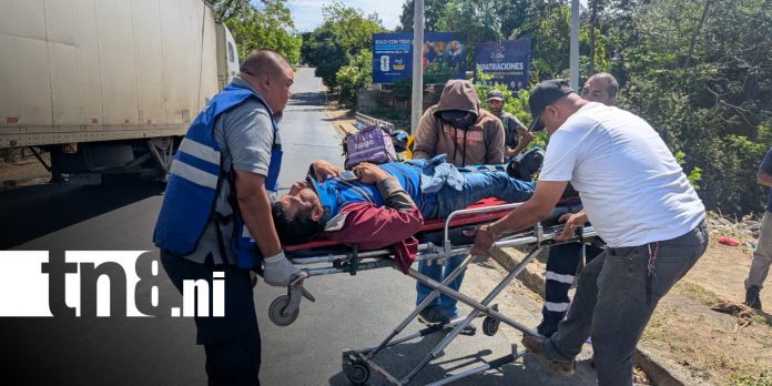 Foto: Accidente de tránsito en San Judas, Managua / TN8 Foto: Accidente de tránsito en San Judas, Managua / TN8