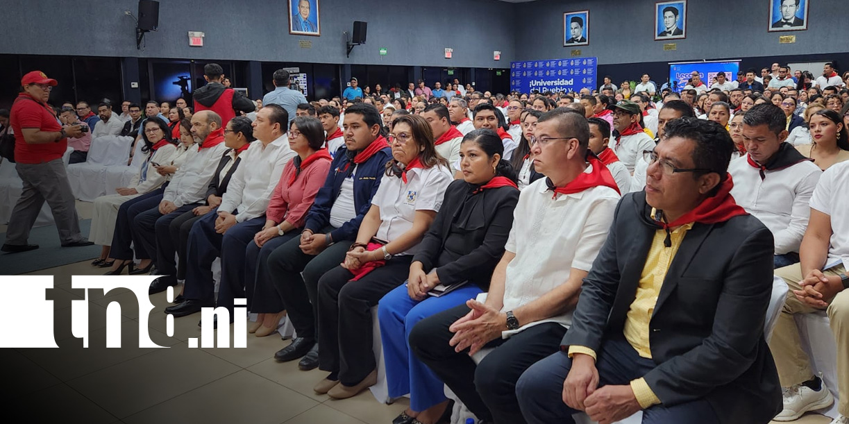 Foto: Lección inaugural de la UNAN Managua / TN8