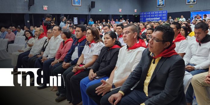 Foto: Lección inaugural de la UNAN Managua / TN8 Foto: Lección inaugural de la UNAN Managua / TN8