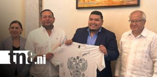 Foto: Fútbol y hermandad entre Nicaragua y Rusia / TN8